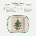 thumbnail image 3 of Spode Christmas Tree Large Rectangular Handled Dish, Deep Baking Pan (15" x 11") - Dishwasher Safe, Festive Tableware for Holiday Entertaining, Christmas Serveware & Seasonal Platters, 3 of 7