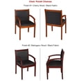 thumbnail image 3 of Office Pope Value Round Conference Room Table & Chairs Set (48" Diameter & 4 Chairs, Cherry), 3 of 3