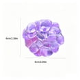 thumbnail image 3 of Squeeze Stress Ball Handmade Ice Moldable Slow Rising Fidget Toy Noisy Sensory Stress Relief Ball for Students Desk Office Purple, 3 of 5