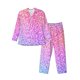 thumbnail image 1 of Fotbe Colorful Glitters Pijama de Hombre con Estampado de Manga Larga, Conjunto de 2 Piezas, Ropa de Dormir Suave y Cómoda con Bolsillos-XX-Large, 1 of 7