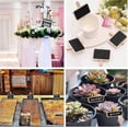 thumbnail image 4 of 50 Pieces Mini Chalkboard with Rectangle Clip, Wooden Mini Note Chalkboard, Set of Rectangular Mini Chalkboards, Suitable for Weddings, Events, Office, 4 of 5