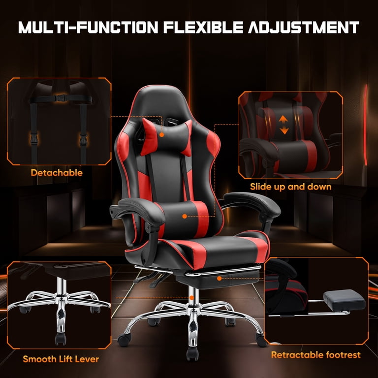 edx Comfort Gaming Chair, Ergonomic Design, Adjustable Features