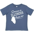 thumbnail image 3 of Inktastic Someone in Illinois Loves Me Boys or Girls Toddler T-Shirt, 3 of 5