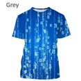 thumbnail image 1 of 2024 T-Shirts Imprimés 3D pour Hommes et Femmes, Manches Courtes, Col Rond, Mode Décontractée, 1 of 5