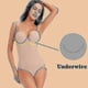 thumbnail image 2 of Pink One-piece Shapewear, Slimming Body Lingerie Shape Tight Tummy Control Crotch, 2 of 5