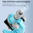 thumbnail image 6 of High Definition Microscope,Beginner Microscope Kit with HD 100X 600X 1200X Magnification,Lab Microscope Accessories Digital Biological Laboratory Microscope Kit, 6 of 9