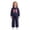 Q58 Navy, variant on Angala 2 Piece Outfits For Girls Crew Neck Long Sleeve Bowknot Print Sweatshirt With Sweatpants Set Girls Fall Season Wear Clothes