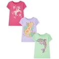 thumbnail image 1 of Camiseta The Children's Place para niñas de manga corta, paquete de 3, talla 10/12, 1 of 4