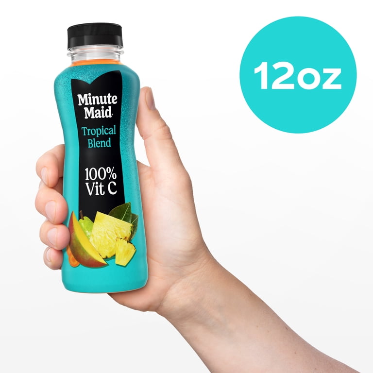Minute Maid Tropical Juice Drink Bottle, 12 fl oz - Walmart.com