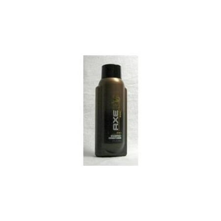 Axe Dual 2 In 1 Shampoo + Conditioner, Travel Size, 1.7-Ounce Bottle