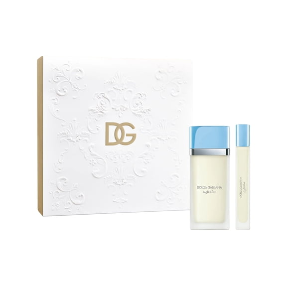 Dolce & Gabbana Light Blue 1.7 oz EDT Spray Womens Perfume  .33 spray Set NIB