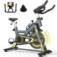 thumbnail image 3 of Exercise Bike, TCISA Indoor Stationary Bike for Home with Free Ultra-Cushy Bike Seat, Silent Belt Drive, Heavy Flywheel and for Home Gym Cardio Workout Training, 3 of 10