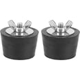 thumbnail image 1 of Tapones de invernaje para piscinas de 2 piezas, tapón de expansión de goma de gel de 38 mm/1,5 pulgadas para mantenimiento de accesorios de tuberías de spa y piscinas en invierno, 1 of 4