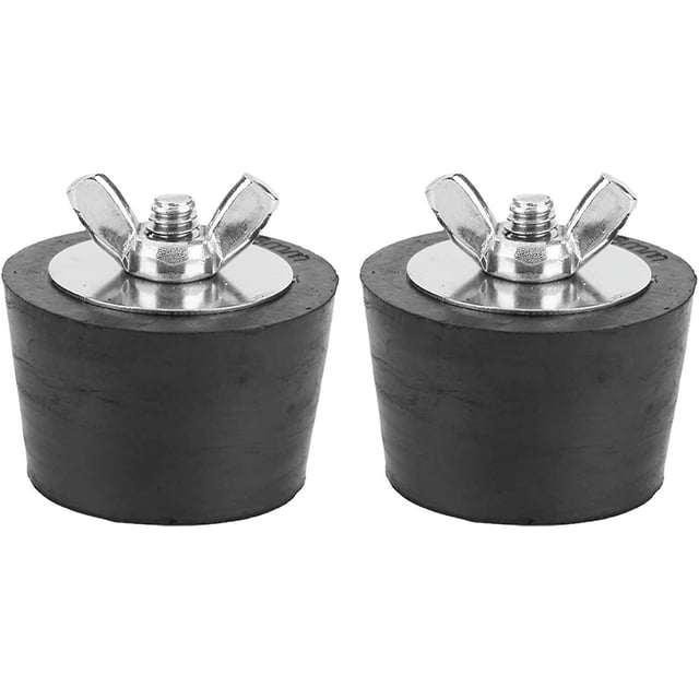 Tapones de invernaje para piscinas de 2 piezas, tapón de expansión de goma de gel de 38 mm/1,5 pulgadas para mantenimiento de accesorios de tuberías de spa y piscinas en invierno