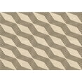 thumbnail image 1 of Ahgly Company Machine Washable Indoor Rectangle Transitional Wheat Beige Area Rugs, 8' x 10', 1 of 7
