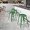 Green, variant on WYDK Commercial Grade 24" H Backless Copper Indoor-Outdoor Counter Height Stool