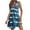 Blue, variant on AKAFMK Summer Maternity Clothes,Sleeveless Maternity Dresses,Women's Casual Sundress With Pockets Summer Boho Beach Dress Floral T-Shirts Dress V Neck Loose Tank Dresses