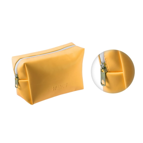 Vocoste Portable Cosmetic Travel Bag Waterproof Pouch Case Make Up Organizer Toiletry Bag for Women Yellow