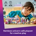 thumbnail image 3 of LEGO Friends Unicorn Dream Café Building Toy for Girls & Boys - Pretend Play Set for Kids, Ages 6+ - W/Paisley, Aliya, & Iza Minidolls & Accessories - Gift Idea for Birthdays - 42684, 3 of 7