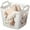 Small White, variant on Flexible Plastic Laundry Basket - Square Storage Hamper with Side Handles for Easy Carrying - Versatile Organizer for Laundry, and Household Storage, 28 Litter White