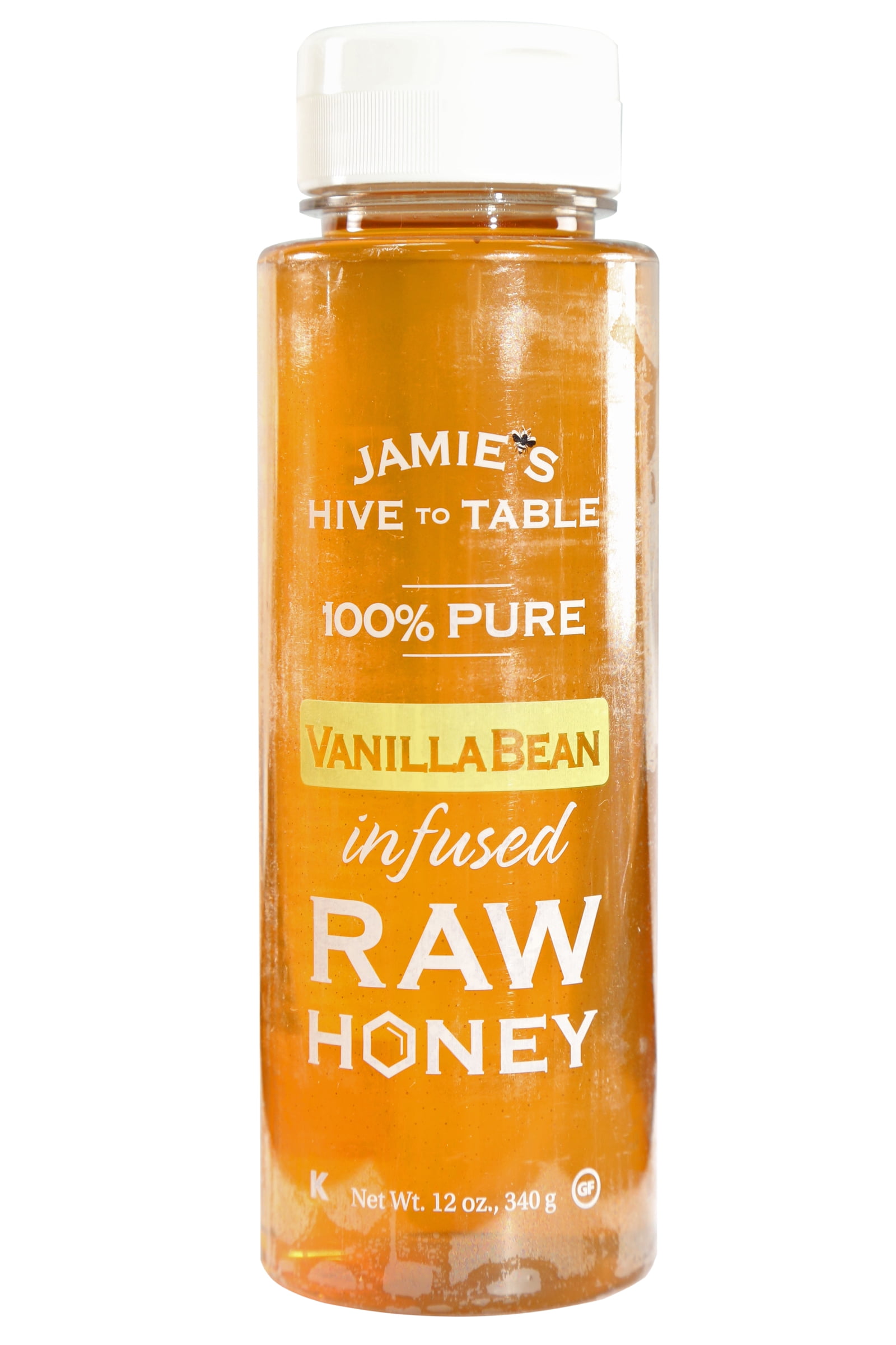 Jamie’s Hive to Table Raw Honey, 100 PURE, NatureMade Honey with No