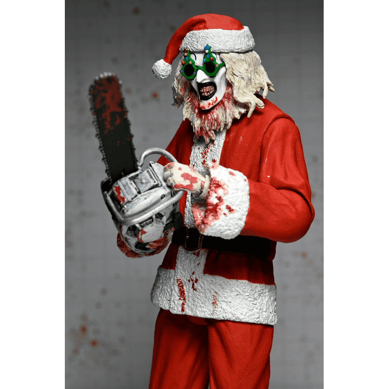 サウンドサンタ　ハーレイダビッドソン Terrifier - Ultimate Bloody Santa Suit Art the Clown 7-Inch Scale