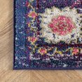 thumbnail image 4 of nuLOOM Corbett Vintage Boho Area Rug, 6' 7" x 9', Purple, 4 of 4