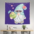 thumbnail image 2 of Yiaed Summer Gnome,Cute Gnome Print Tapestry for Bedroom,Tapestry Wall Tapestries, Tapestry Aesthetic for Living Room Dorm Room 51" X 60", 2 of 6