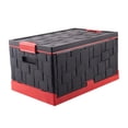 thumbnail image 2 of Caja de almacenamiento plegable perfecl de gran capacidad organizador portátil negro, 2 of 6