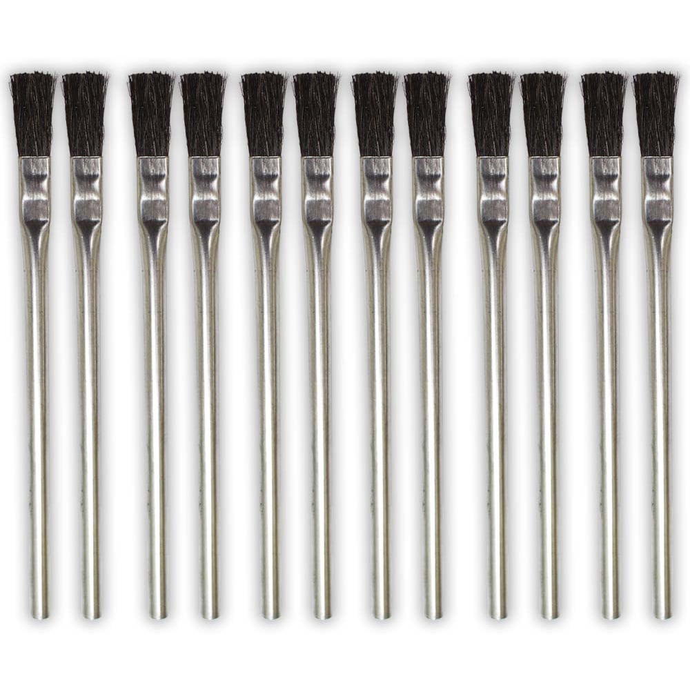 BRISTLE 12 Pc. Acid Brush Set 3/8" TZ6305