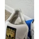 thumbnail image 3 of Ad-id-as, UNISEX WHITE/BLK LEATHER SUPERSTAR J SHOES, SZ MEN 5.5 WOMEN 7, 3 of 6