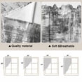 thumbnail image 5 of Black Grey Ombre Swag Valances for Windows, Kitchen Curtains 36 Inch Length 2 Panels Set, Gradient Abstract Art Vintage Short Curtains for Small Windows Rod Pocket Cafe Curtains Drapes 28"x36", 5 of 8