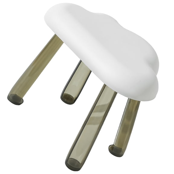KONTONTY Household Sturdy Cloud Bench Stool for Living Room and Bathroom Use