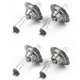 thumbnail image 1 of 4 X H7 Car Headlight Bulbs 12V / 55W Halogen Standard Lamp, 1 of 5