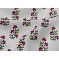 thumbnail image 4 of oneOone Viscose Jersey Fabric Leaves & Floral Block Print Sewing Fabric BTY 60 Inch Wide, 4 of 5