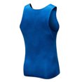 thumbnail image 4 of BXINGOHAI Men's Sport Compression Tank Top Running Workout Sleeveless Shirts Athletic Base Layer Undershirts Today Blue,M, 4 of 5