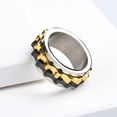 thumbnail image 3 of Qarigey Anillo para hombre, diseño especial, anillos personalizados, reducción de estrés, multiusos, accesorios de joyería para dedos, Type3 NO3, 3 of 6