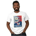 thumbnail image 4 of Troll Face Meme Big Smiley Internet Men's Graphic T Shirt Tees Brisco Brands M, 4 of 4
