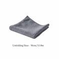 thumbnail image 3 of Kitchen Cleaning Cloth Thick Absorbent Nonstick Dish Towel for Countertops and Grease Removal, Reusable Polyester Wipe 12x12 Inch Gray, 3 of 7