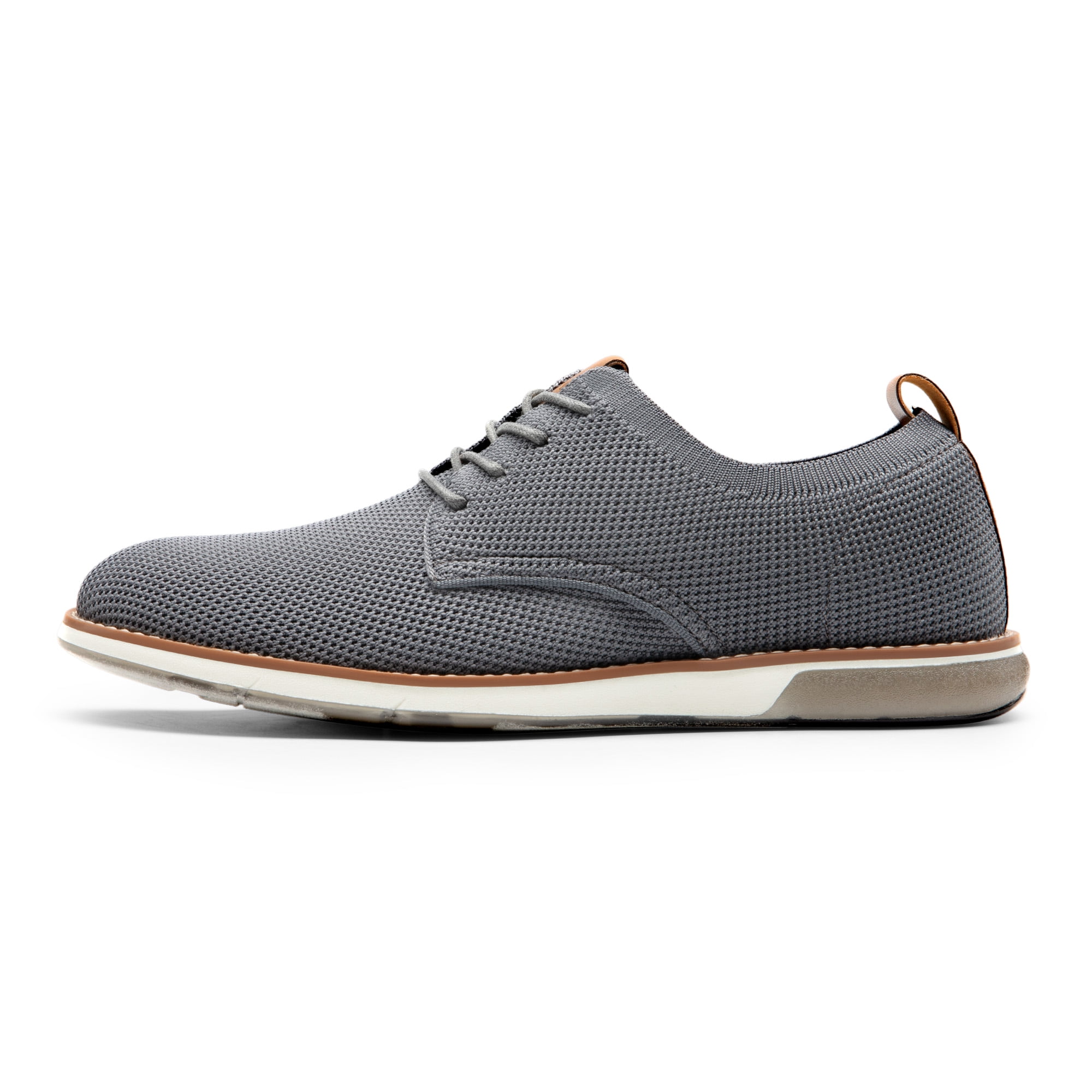 Calvin Klein Aggussie Oxford Flat Shoes Men’s 9.5 Dark Grey Nylon Lace-Up Calvin Klein Dress Shoes Mens 12 Aggussie Oxford Blue Lace  main image 4