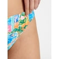 thumbnail image 4 of No Boundaries Postcard Printed High Leg Bikini Bottoms, Women’s, 4 of 5