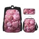 thumbnail image 1 of Balery Pink Glitter Heart Candy Mochila Escolar 3 en 1 para Niños - Mochila Resistente con Lonchera Térmica y Estuche - Mochila Escolar para Niños y Niñas, 1 of 7