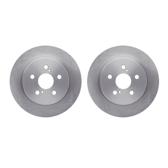 Dynamic Friction Company Rear Brake Rotors 6002-76082