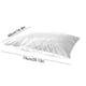 thumbnail image 3 of Funda de almohada estándar de microfibra cepillada multicolor • Terciopelo suave que absorbe la humedad antideslizante antideslizante • 29,13x18,89 pulgadas con funda individual, 3 of 6