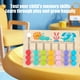thumbnail image 5 of Juguetes de piscina, juguetes para bebés, juguetes para niños pequeños, tablero de rompecabezas de madera con bolas de colores multicanal para caminar, juego de caminar con bolas de cuatro colores, en, 5 of 6