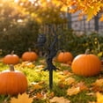thumbnail image 7 of Metal Halloween Tree Garden Stake, 11.8Inch Durable Weatherproof Yard Art with Spooky Silhouette Design, Outdoor Lawn Decoration for Garden Patio Pathway Fall Decorations, 7 of 7