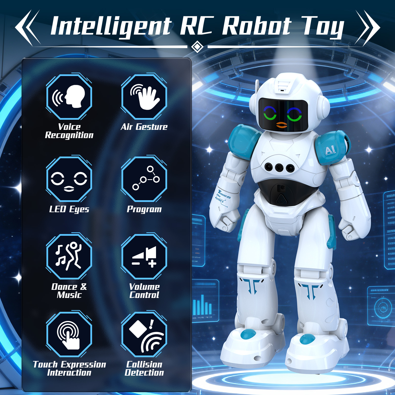 Ficcug Smart Programmable Interactive Robot Toy photo 5