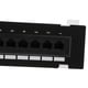 thumbnail image 4 of Patch Panel de 12 Puertos de Categoría 6 - Panel de Distribución de Cables de Categoría 6 con Tornillos de Montaje en Pared Baoblaze Panel de conexión de acero, 4 of 8