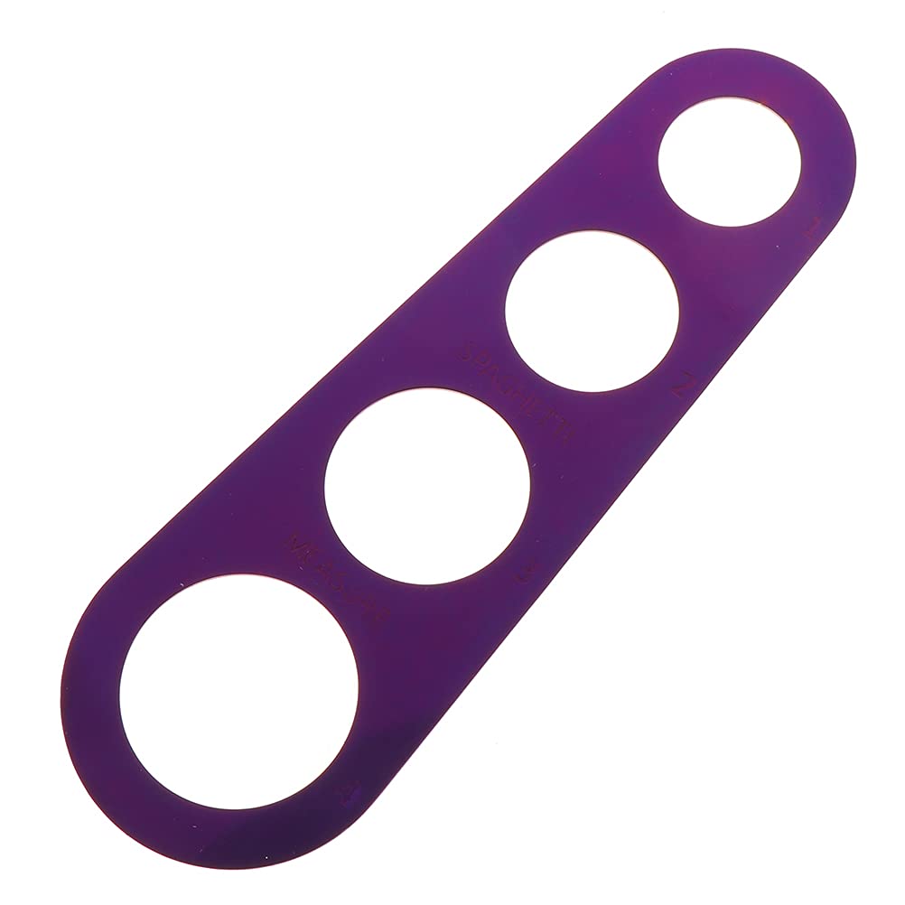 4Hole Stainless Steel Spaghetti Measure Tool, Measure Control Cooking Pasta Ruler Measurer