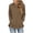 Brown, variant on Hoodies for Women Long Sleeve Side Slits Hooded Sweatshirts with Pocket,Cute Fall Fashion Pullover Hoodie Red XL